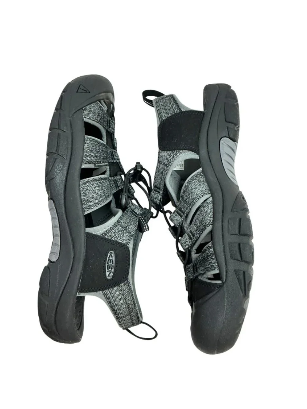 Keen Newport H2 Waterproof Hiking Sandals Mens12 Black & Gray